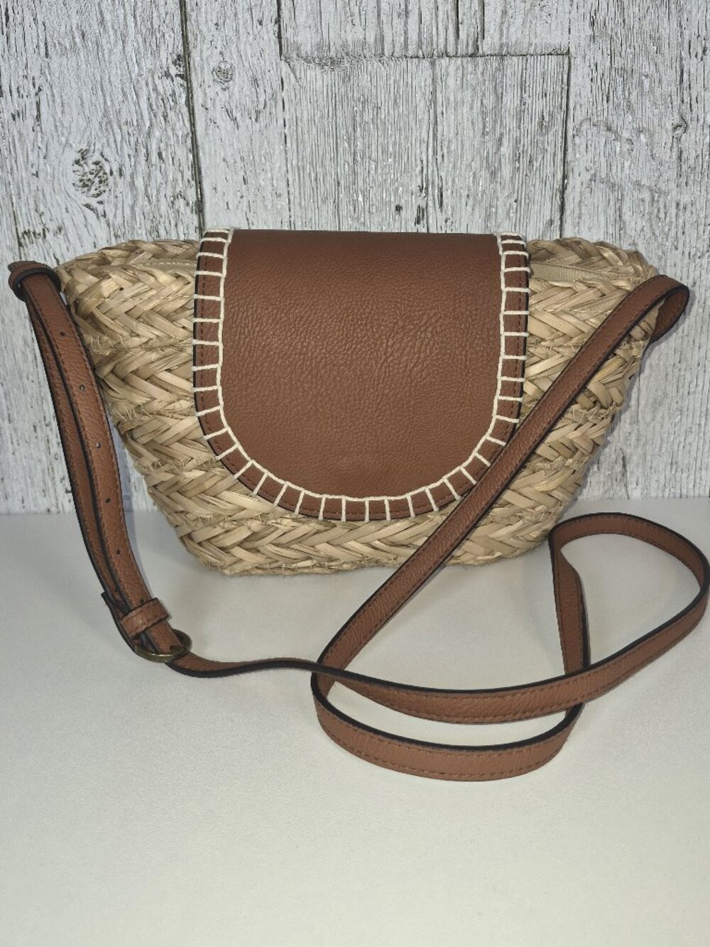Universal Thread Straw Cossbody Bag/Purse